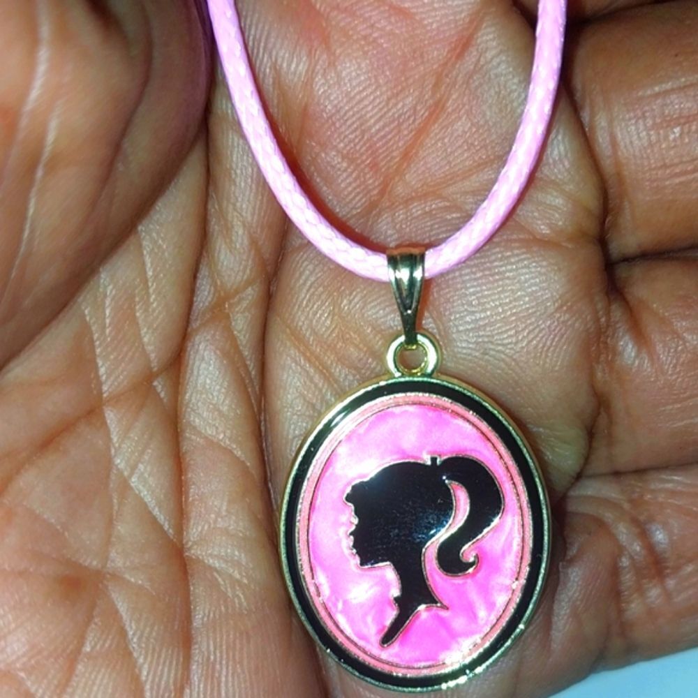 Pink Beautiful barbie necklace for Adults and Kids